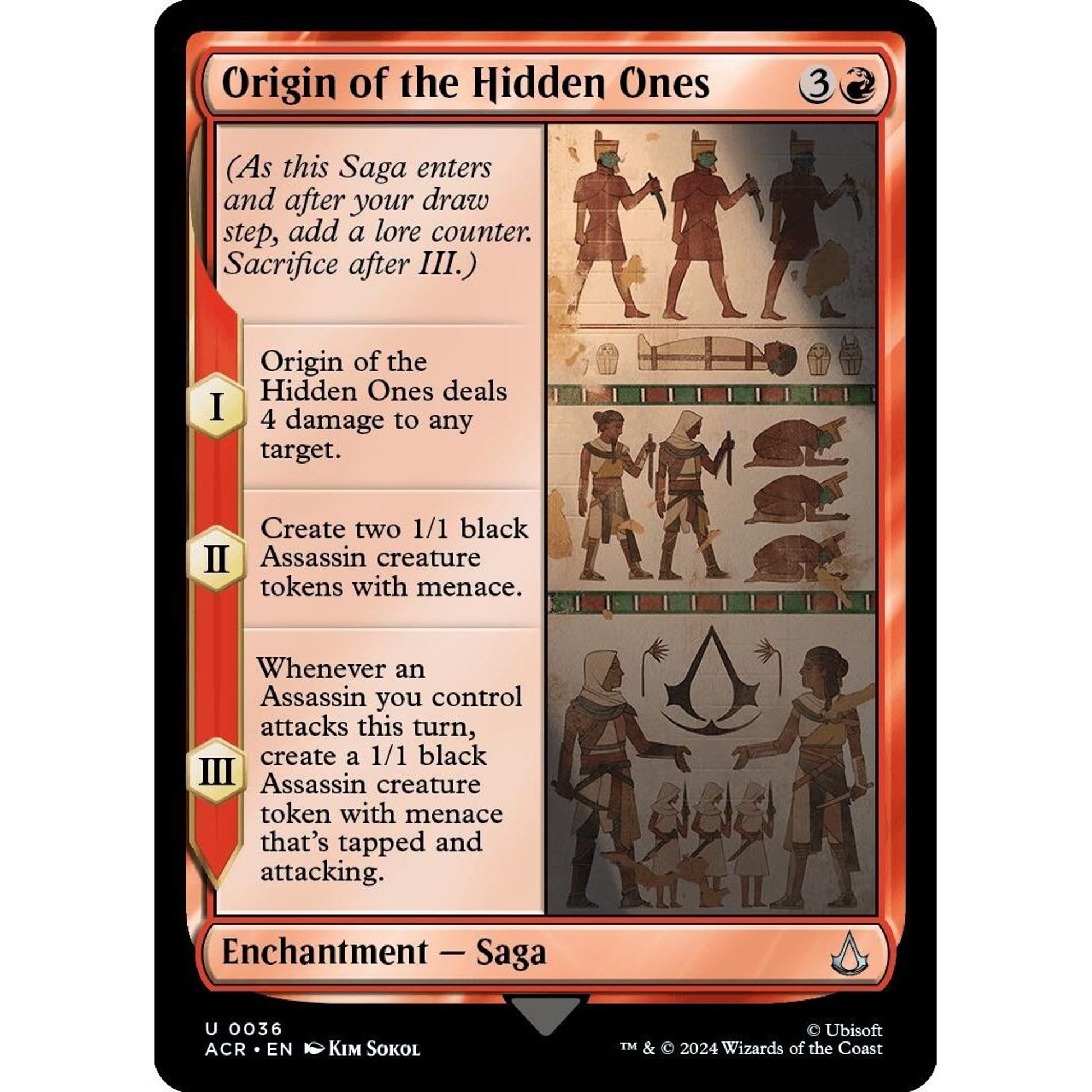 Image for Origin of the Hidden Ones (36) (ACR) - Magic: The Gathering