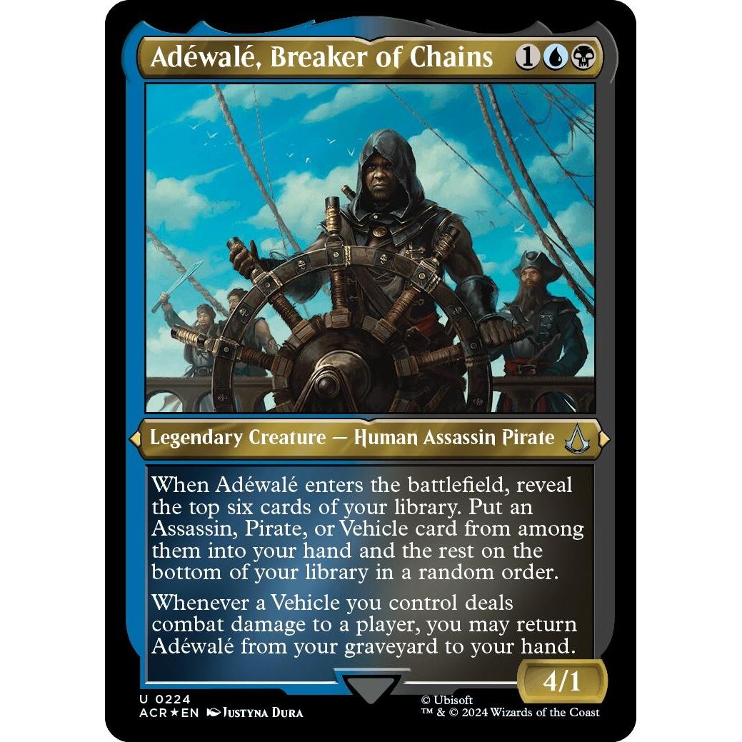 Image for Adewale, Breaker of Chains (Foil Etched) (224) (ACR) - Magic: The Gathering