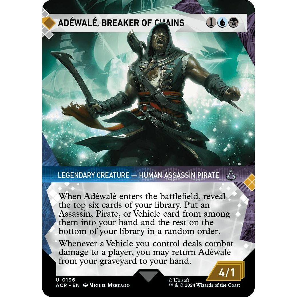 Image for Adewale, Breaker of Chains (Showcase) (136) (ACR) - Magic: The Gathering