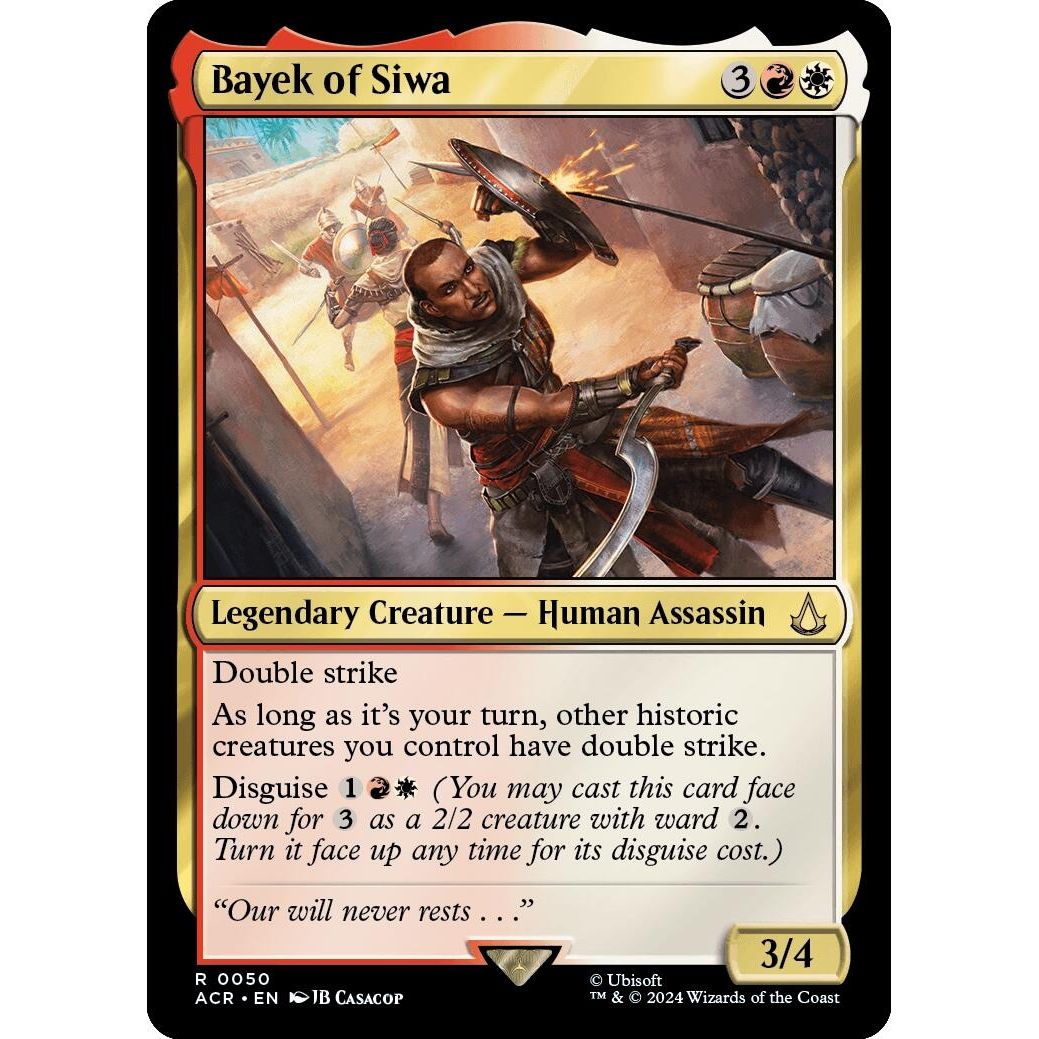 Image for Bayek of Siwa (50) (ACR) - Magic: The Gathering