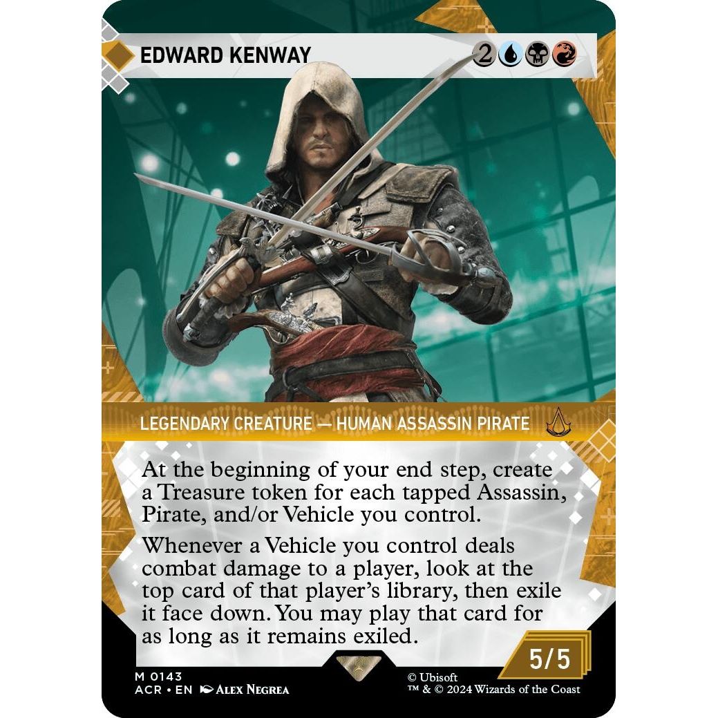 Image for Edward Kenway (Showcase) (143) (ACR) - Magic: The Gathering