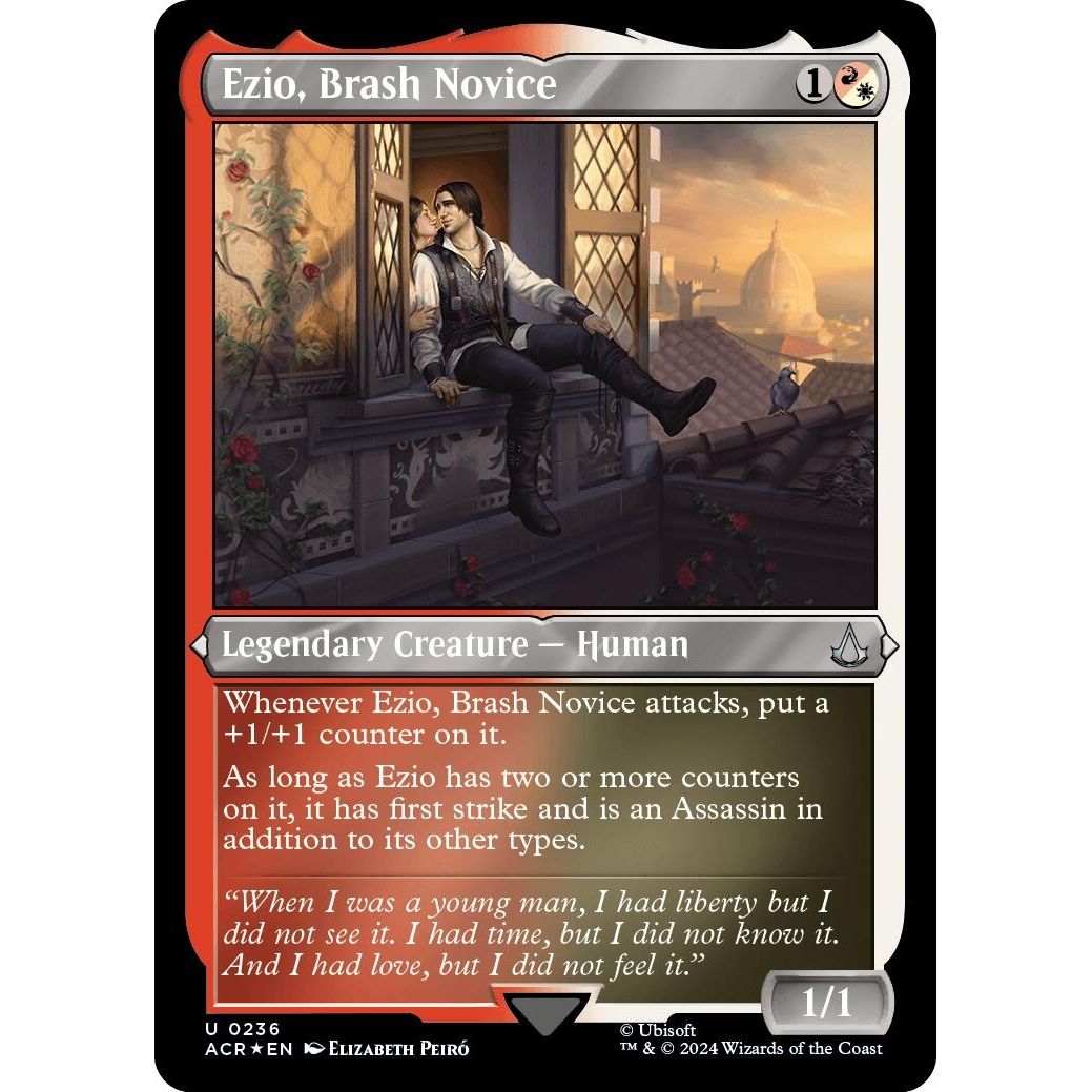 Image for Ezio, Brash Novice (Foil Etched) (236) (ACR) - Magic: The Gathering