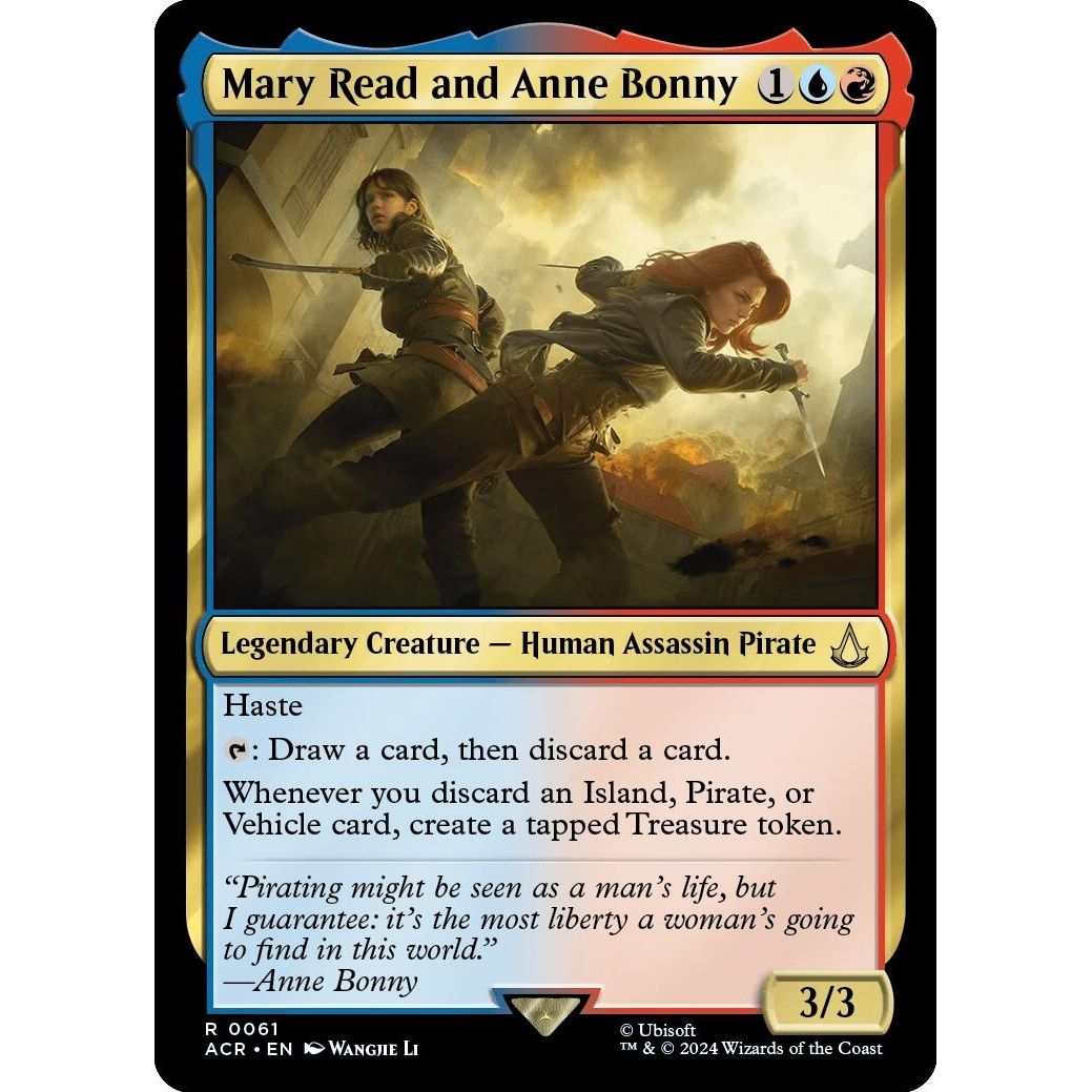 Image for Mary Read and Anne Bonny (61) (ACR) - Magic: The Gathering