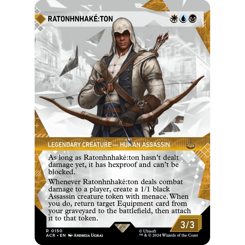 Image for Ratonhnhake:ton (Showcase) (150) (ACR) - Magic: The Gathering