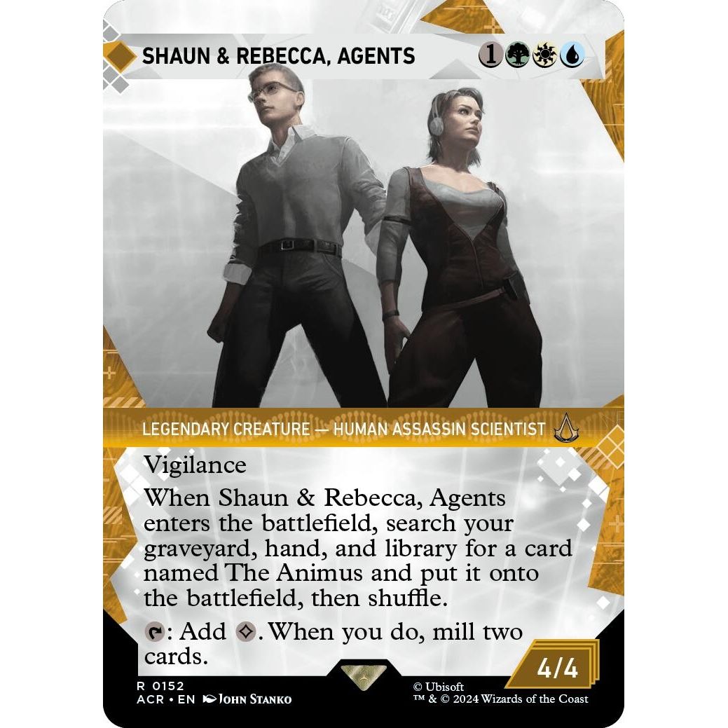 Image for Shaun & Rebecca, Agents (Showcase) (152) (ACR) - Magic: The Gathering