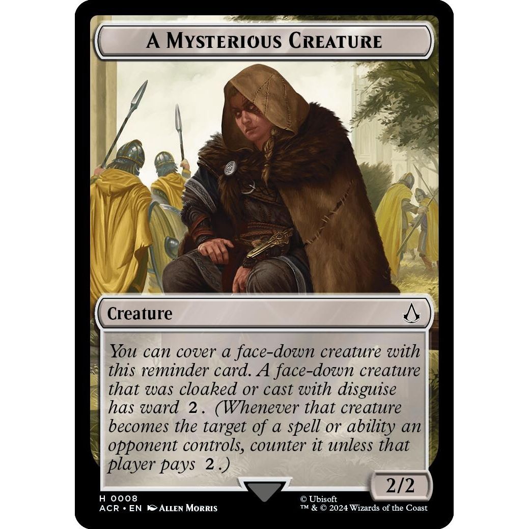 Image for A Mysterious Creature (8) (ACR) - Magic: The Gathering