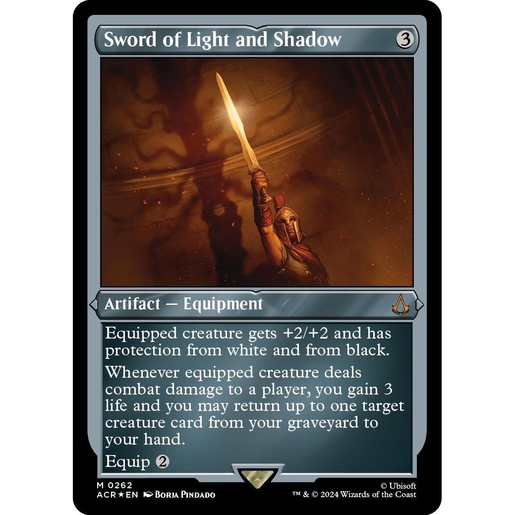 Image for Sword of Light and Shadow (Foil Etched) (262) (ACR) - Magic: The Gathering