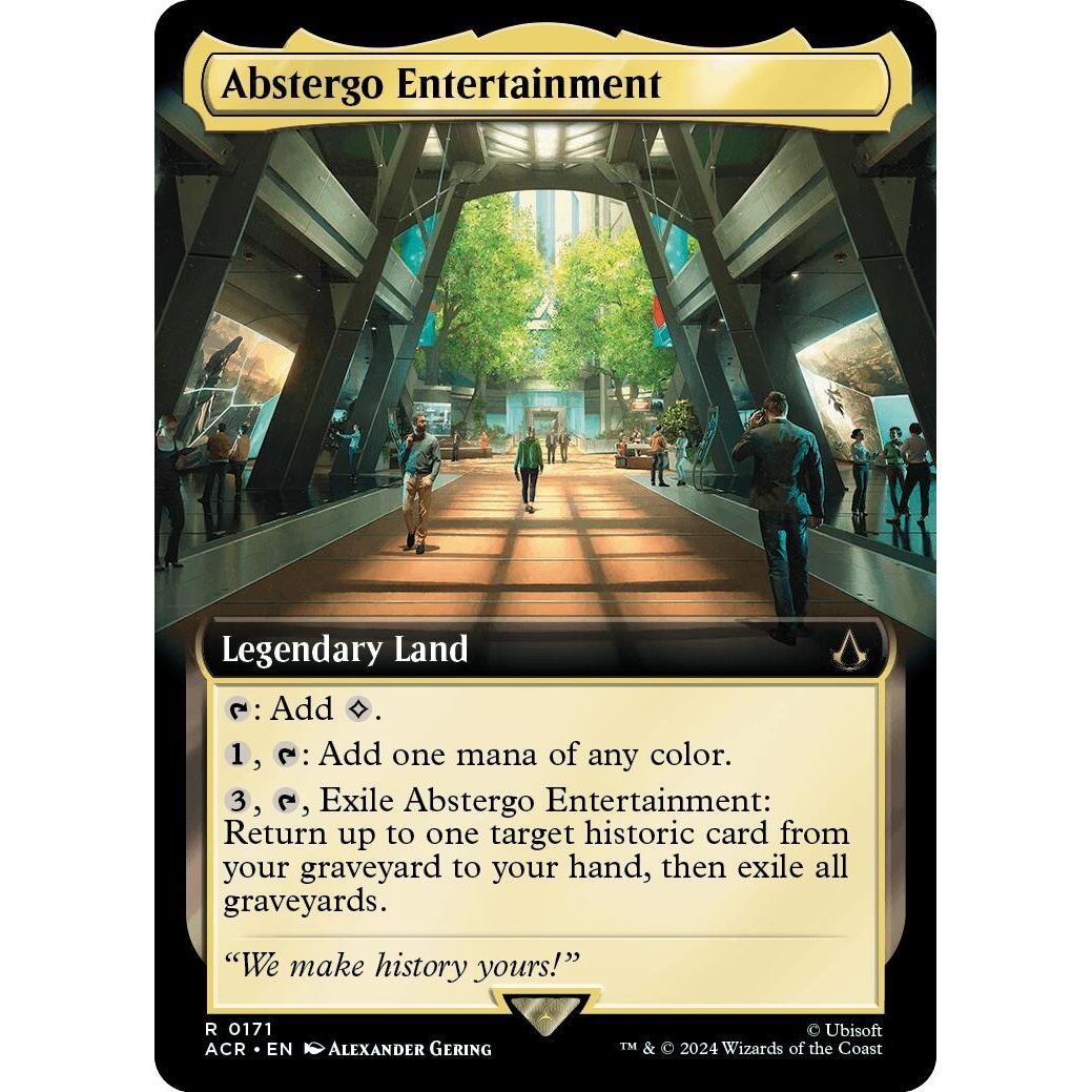 Image for Abstergo Entertainment (Extended Art) (171) (ACR) - Magic: The Gathering