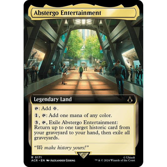Image for Abstergo Entertainment (Extended Art) (171) (ACR) - Magic: The Gathering