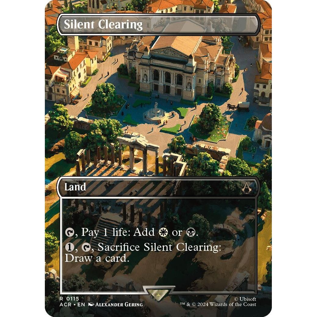 Image for Silent Clearing (Borderless) (115) (ACR) - Magic: The Gathering