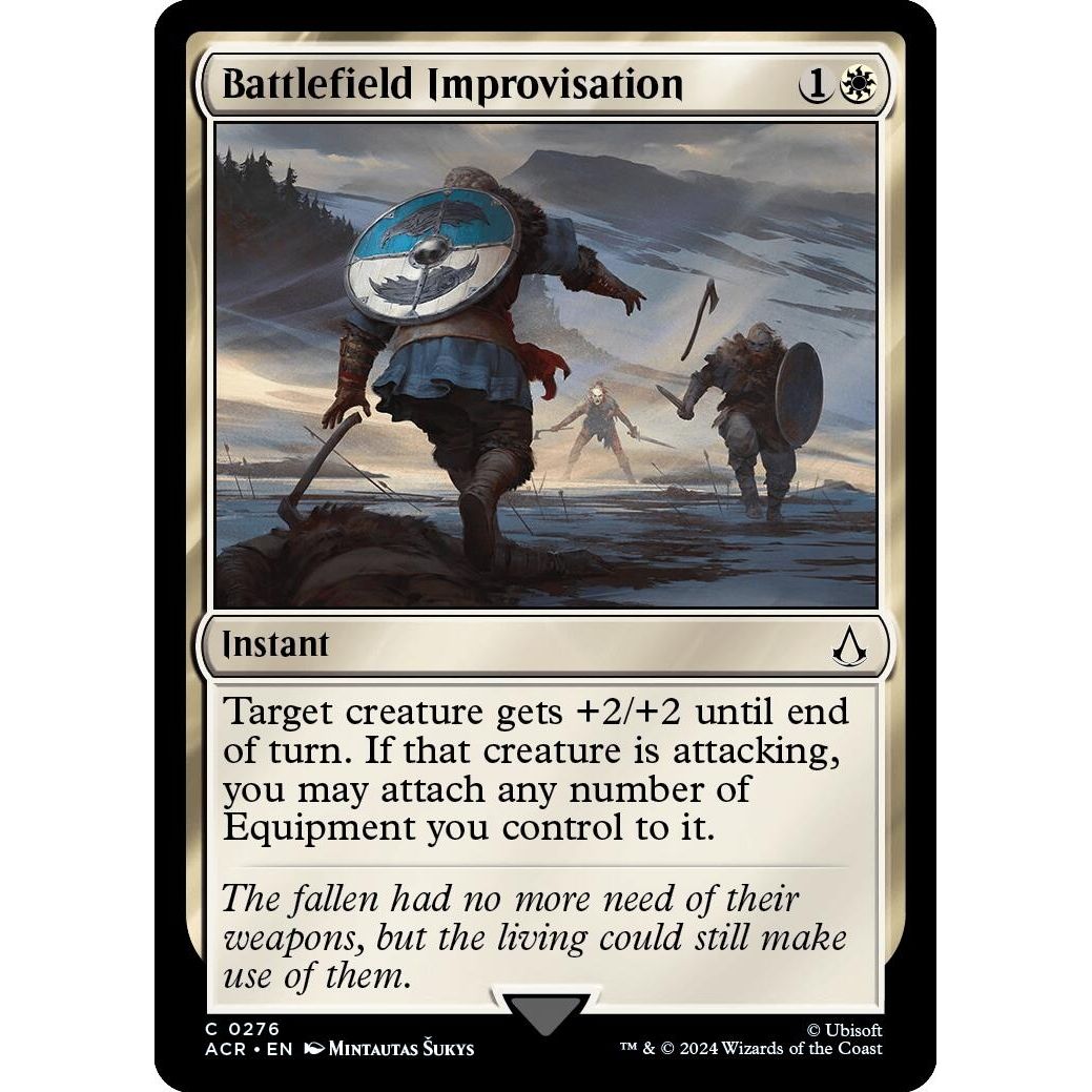 Image for Battlefield Improvisation (276) (ACR) - Magic: The Gathering