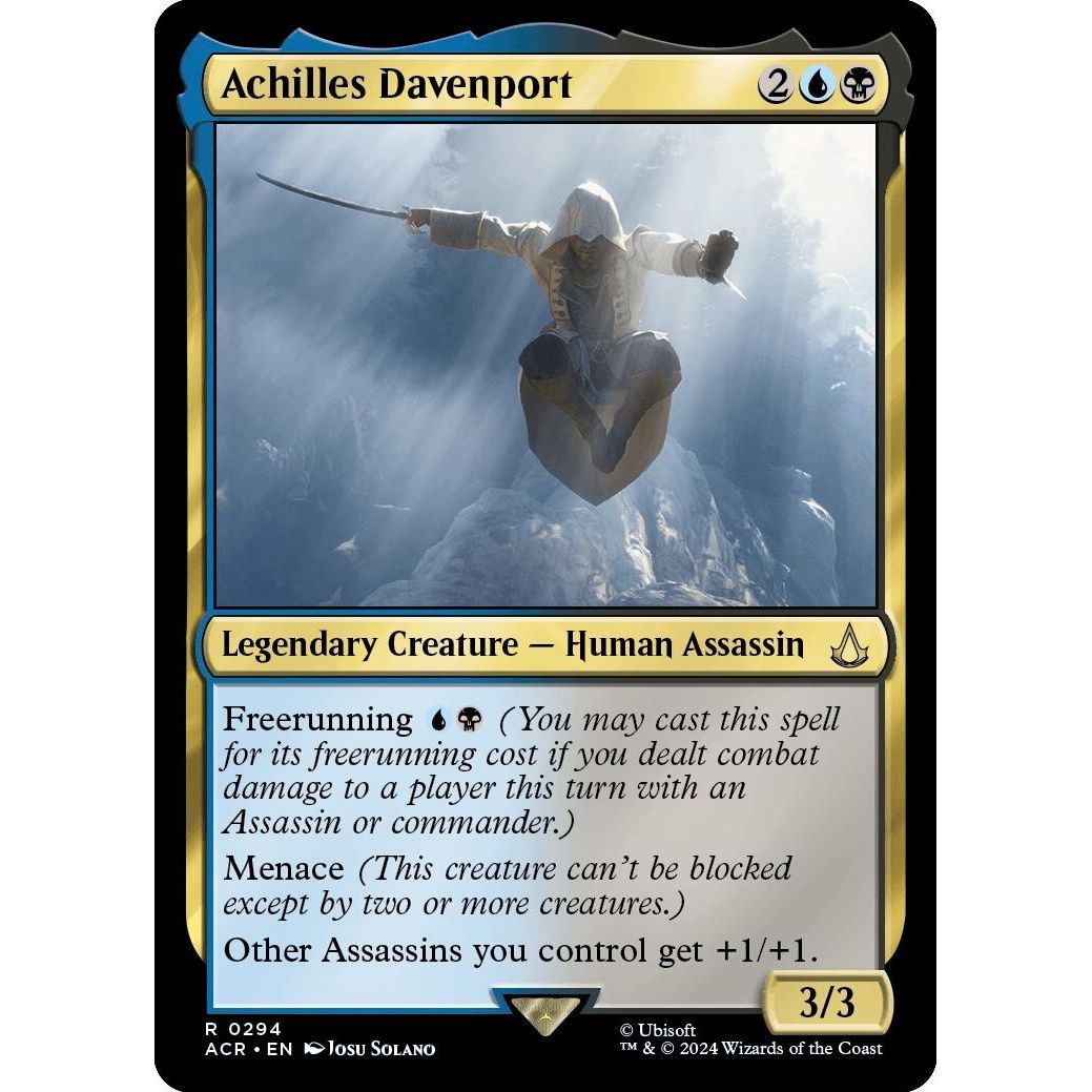 Image for Achilles Davenport (294) (ACR) - Magic: The Gathering