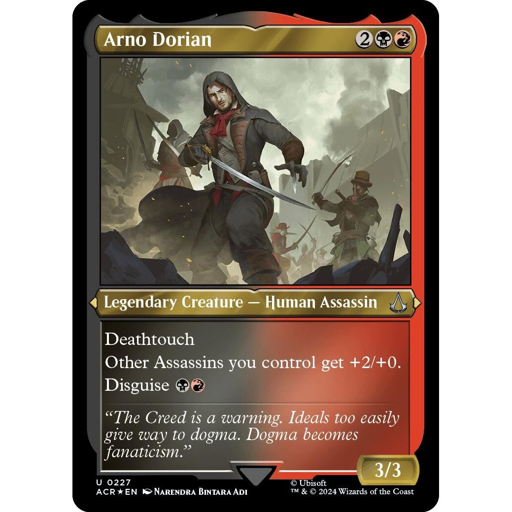 Image for Arno Dorian (Foil Etched) (227) (ACR) - Magic: The Gathering