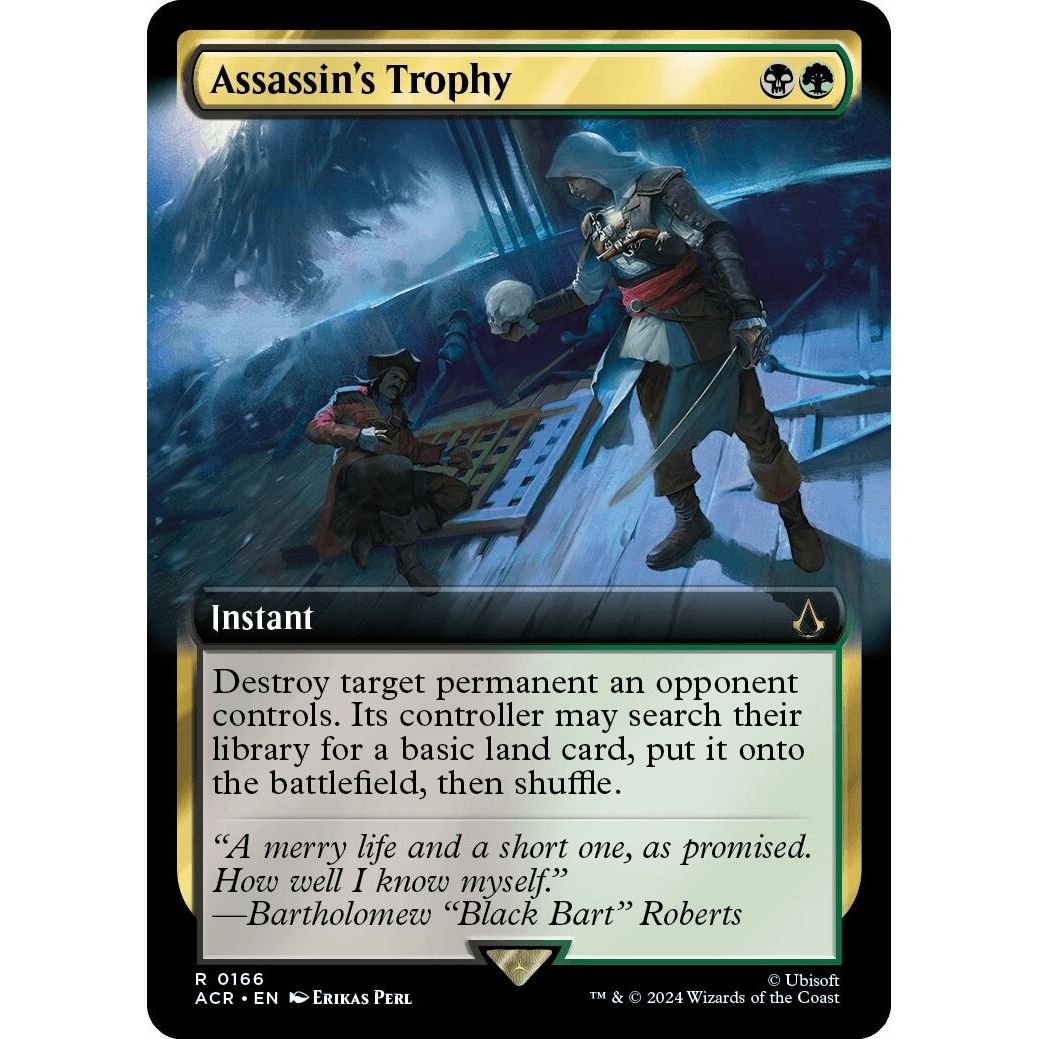 Image for Assassin's Trophy (Extended Art) (166) (ACR) - Magic: The Gathering