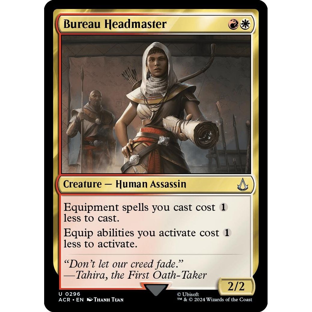 Image for Bureau Headmaster (296) (ACR) - Magic: The Gathering