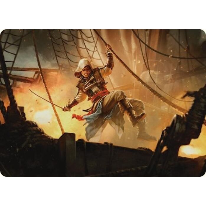 Image for Edward Kenway Art Card (5) (ASACR) - Magic: The Gathering