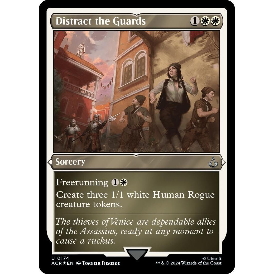 Image for Distract the Guards (Foil Etched) (174) (ACR) - Magic: The Gathering