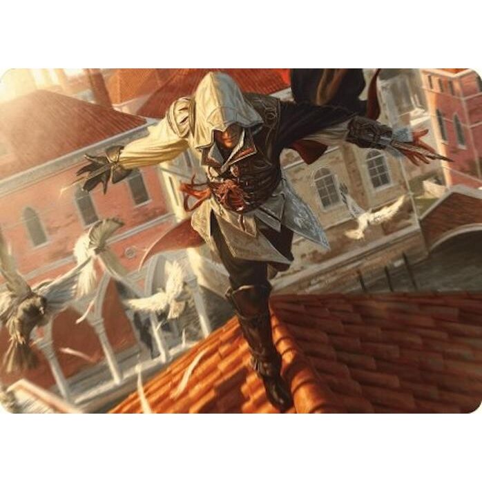 Image for Ezio, Blade of Vengeance Art Card (19) (ASACR) - Magic: The Gathering