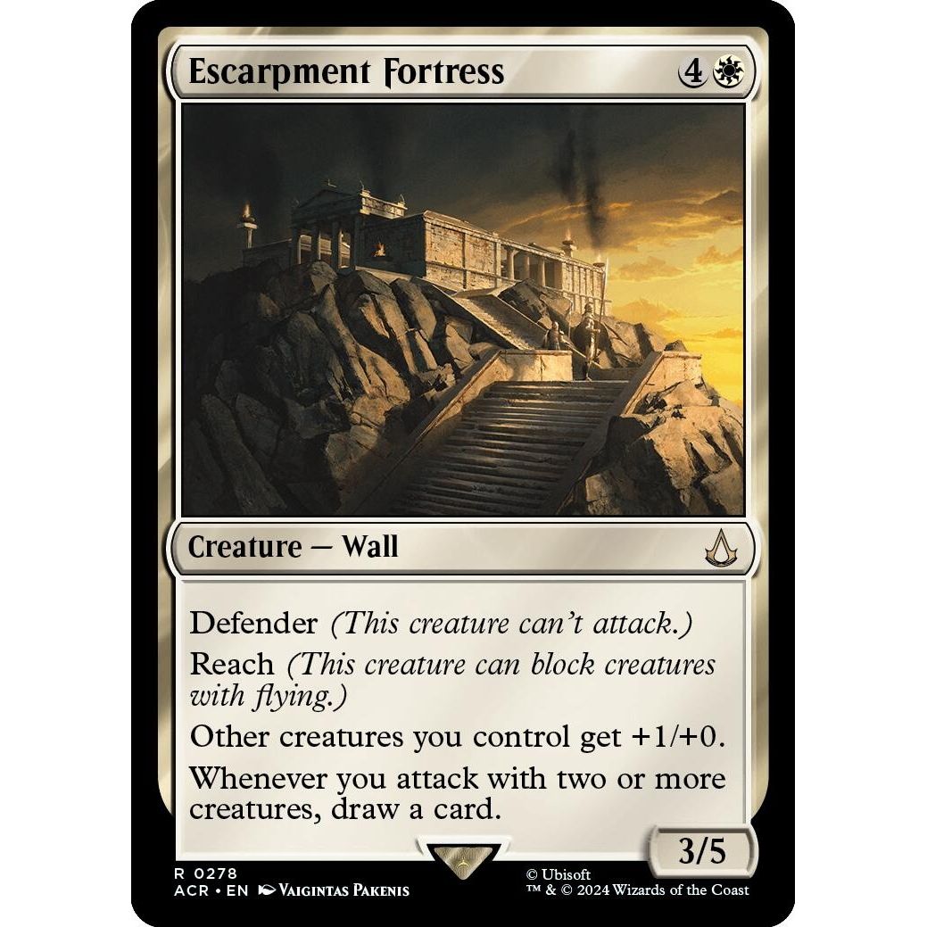 Image for Escarpment Fortress (278) (ACR) - Magic: The Gathering