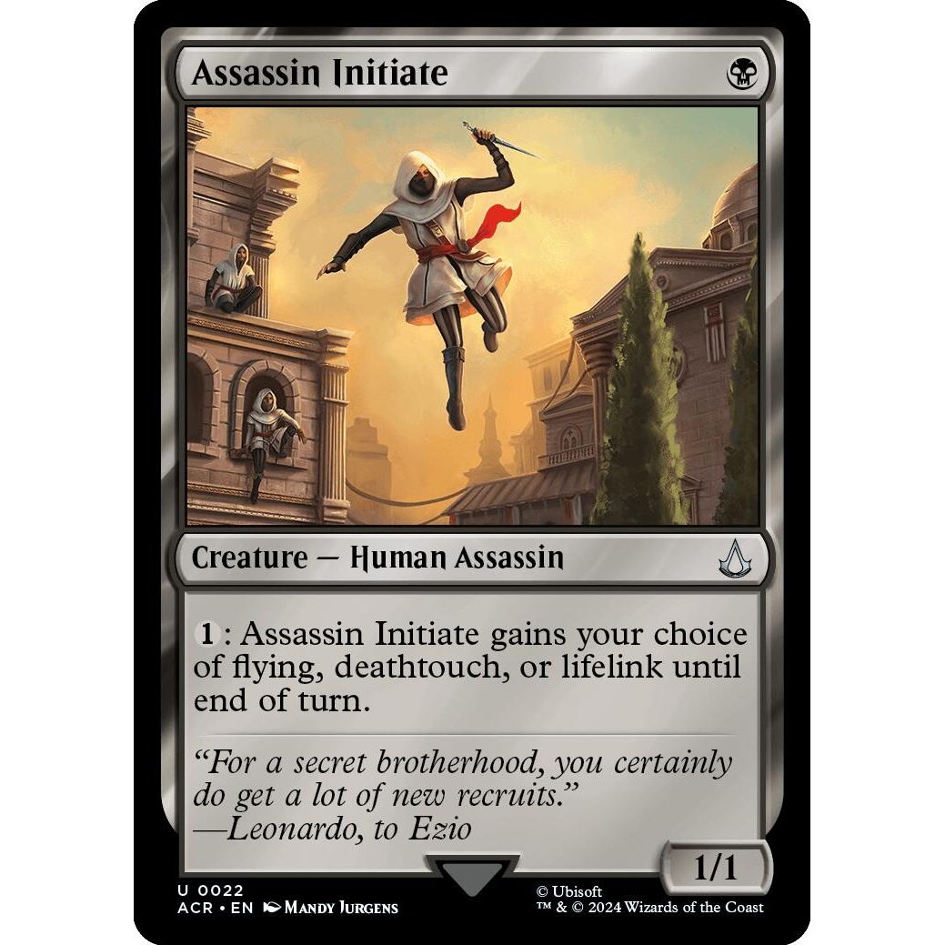 Image for Assassin Initiate (22) (ACR) - Magic: The Gathering
