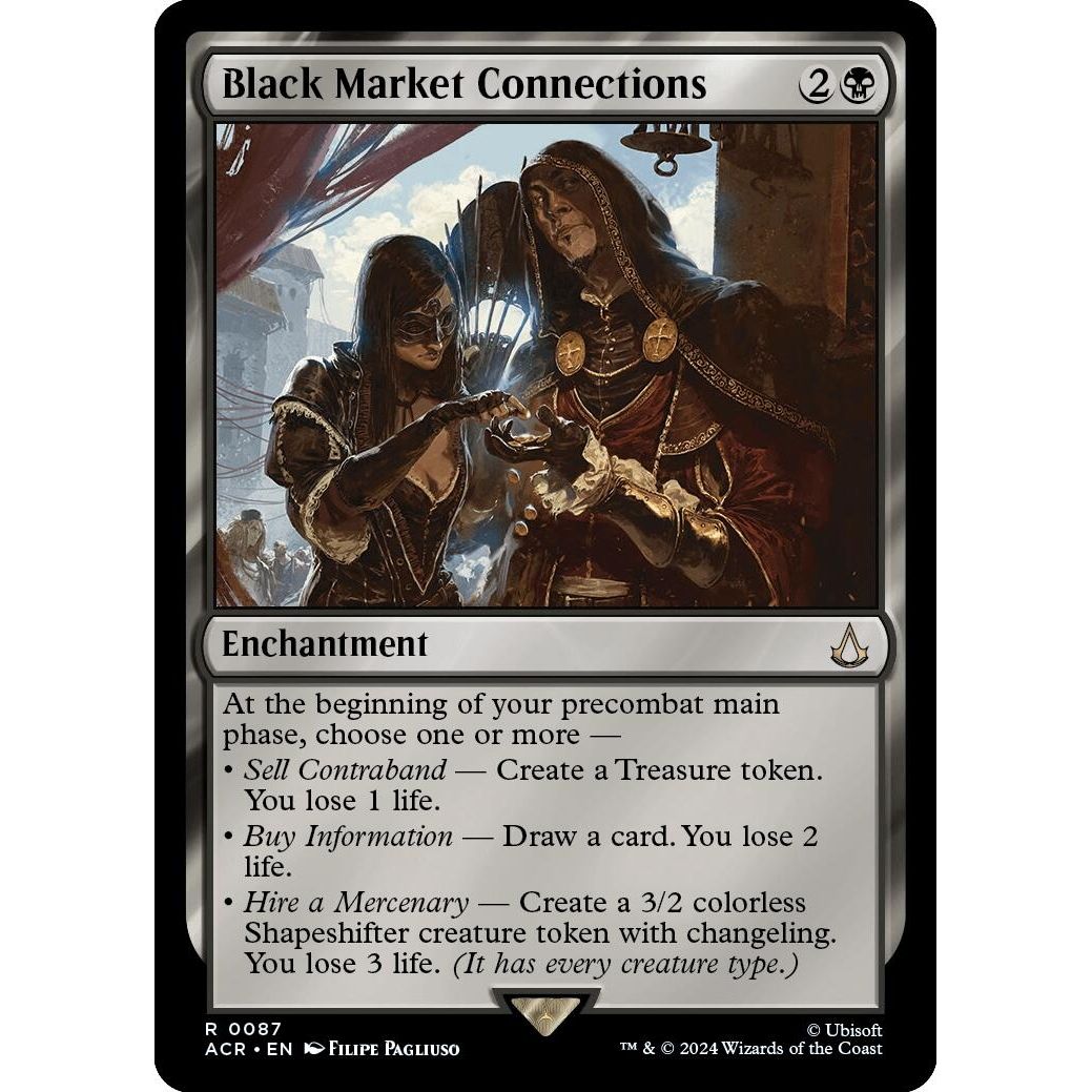 Image for Black Market Connections (87) (ACR) - Magic: The Gathering