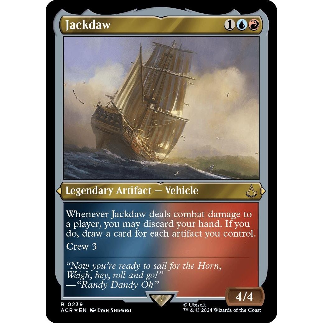 Image for Jackdaw (Foil Etched) (239) (ACR) - Magic: The Gathering