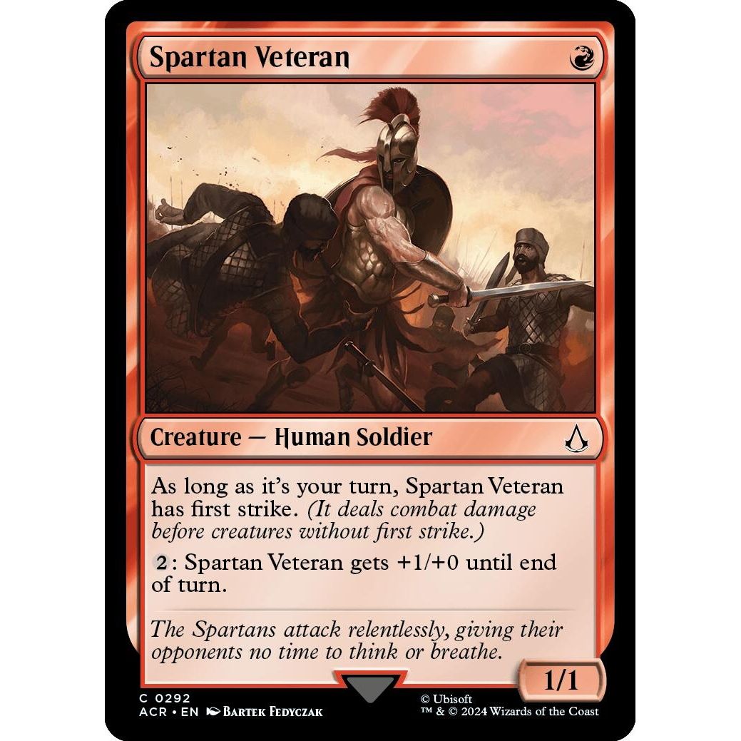 Image for Spartan Veteran (292) (ACR) - Magic: The Gathering