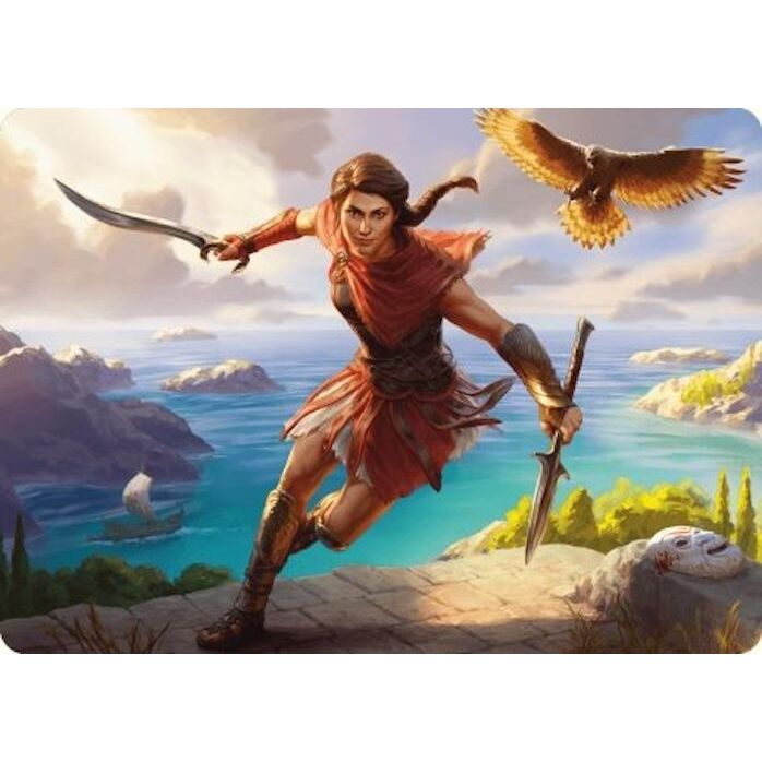 Image for Kassandra, Eagle Bearer Art Card (6) (ASACR) - Magic: The Gathering