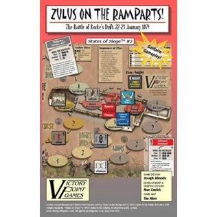Image for Zulus on the Ramparts! - Boardgames