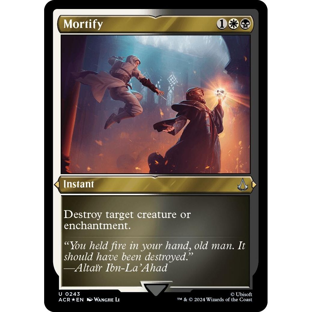 Image for Mortify (Foil Etched) (243) (ACR) - Magic: The Gathering