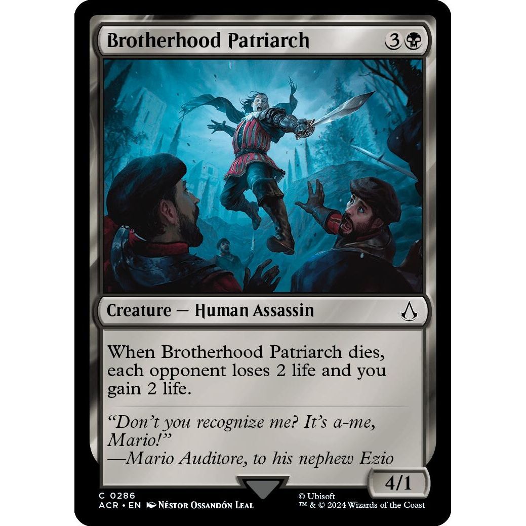 Image for Brotherhood Patriarch (286) (ACR) - Magic: The Gathering