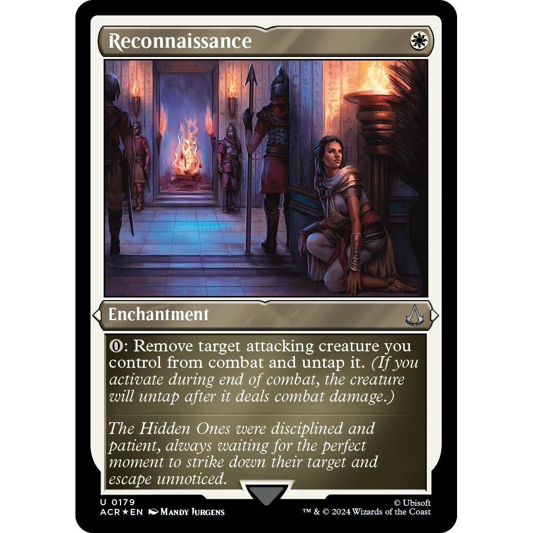 Image for Reconnaissance (Foil Etched) (179) (ACR) - Magic: The Gathering