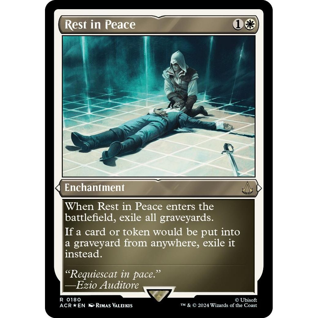 Image for Rest in Peace (Foil Etched) (180) (ACR) - Magic: The Gathering
