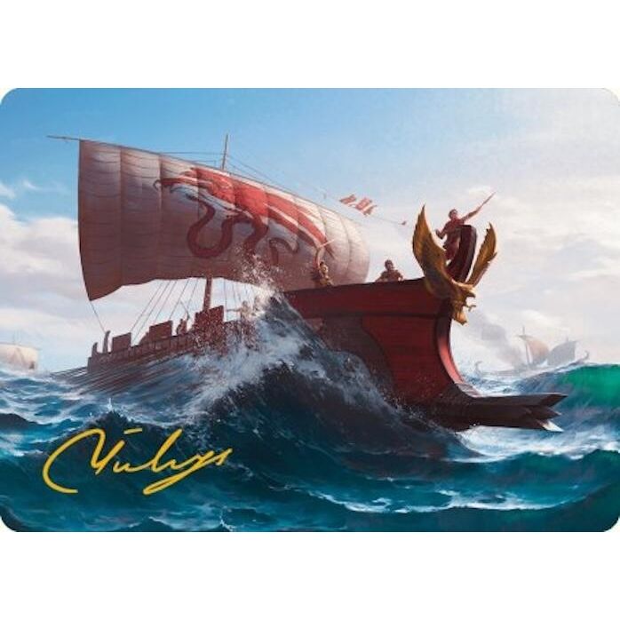 Image for Adrestia Art Card (Gold-Stamped Signature) (8) (ASACR) - Magic: The Gathering