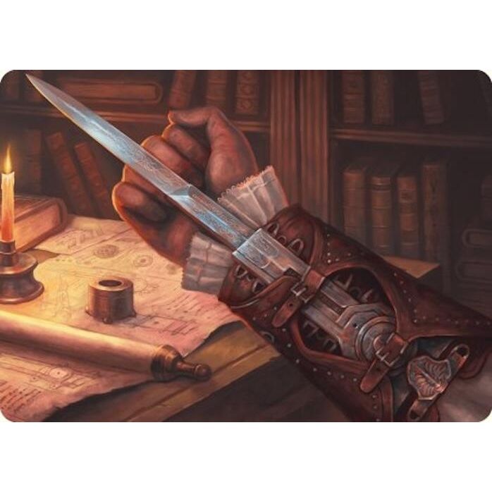Image for Hidden Blade Art Card (9) (ASACR) - Magic: The Gathering
