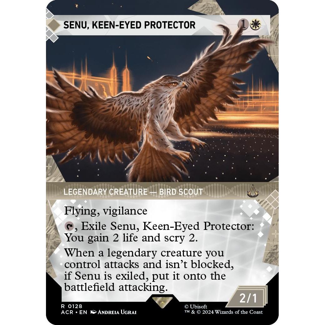 Image for Senu, Keen-Eyed Protector (Showcase) (128) (ACR) - Magic: The Gathering