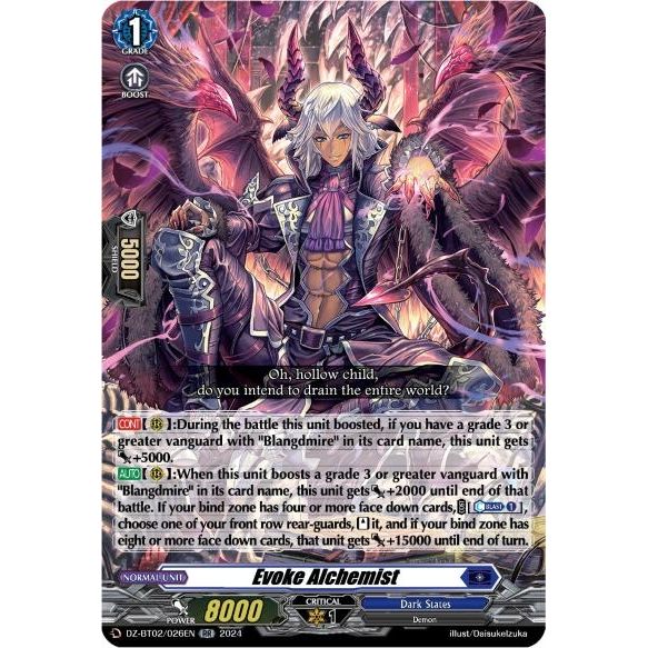 Image for Evoke Alchemist (DZ-BT02/026EN) (DZ-BT02) - Cardfight Vanguard