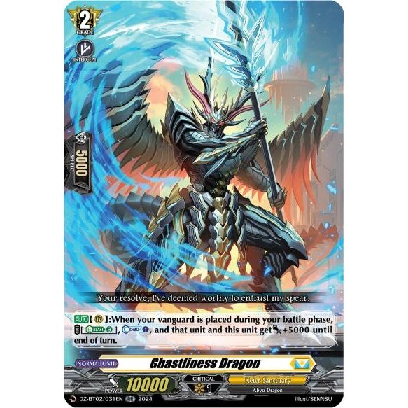 Image for Ghastliness Dragon (DZ-BT02/031EN) (DZ-BT02) - Cardfight Vanguard