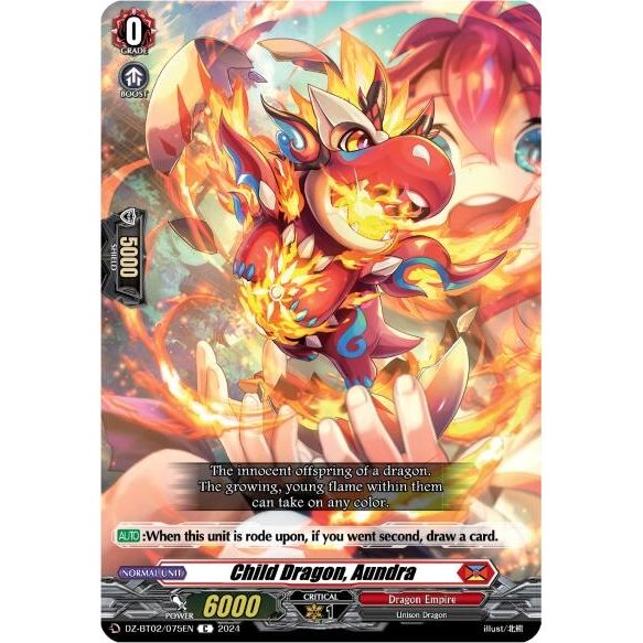 Image for Child Dragon, Aundra (DZ-BT02/075EN) (DZ-BT02) - Cardfight Vanguard