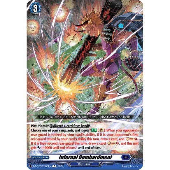 Image for Infernal Bombardment (DZ-BT02/086EN) (DZ-BT02) - Cardfight Vanguard
