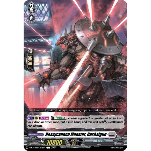 Image for Heavycannon Monster, Desbalgun (DZ-BT02/089EN) (DZ-BT02) - Cardfight Vanguard