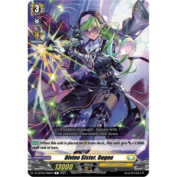 Image for Divine Sister, Bugne (DZ-BT02/096EN) (DZ-BT02) - Cardfight Vanguard