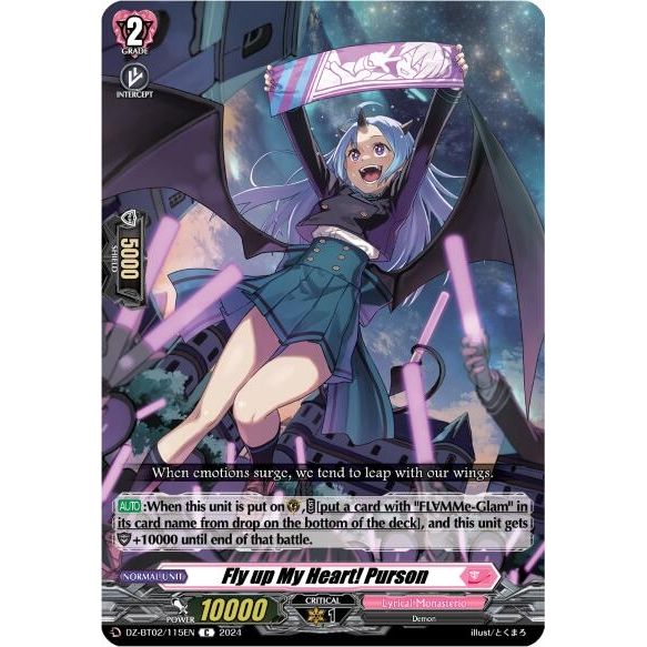 Image for Fly up My Heart! Purson (DZ-BT02/115EN) (DZ-BT02) - Cardfight Vanguard