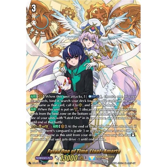 Image for Fated One of Time, Liael=Amorta (DSR) (DZ-BT02/DSR01EN) (DZ-BT02) - Cardfight Vanguard