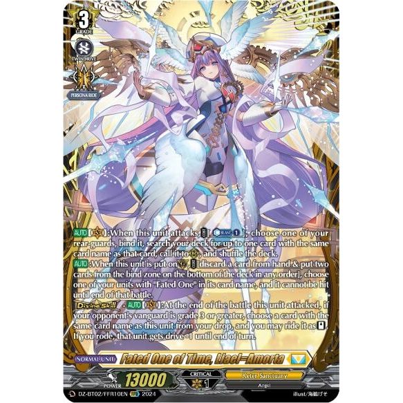 Image for Fated One of Time, Liael=Amorta (FFR) (DZ-BT02/FFR10EN) (DZ-BT02) - Cardfight Vanguard