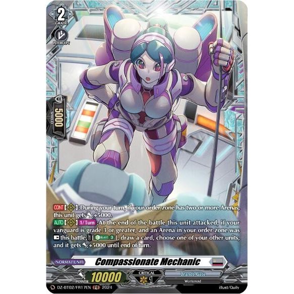 Image for Compassionate Mechanic (FR) (DZ-BT02/FR17EN) (DZ-BT02) - Cardfight Vanguard