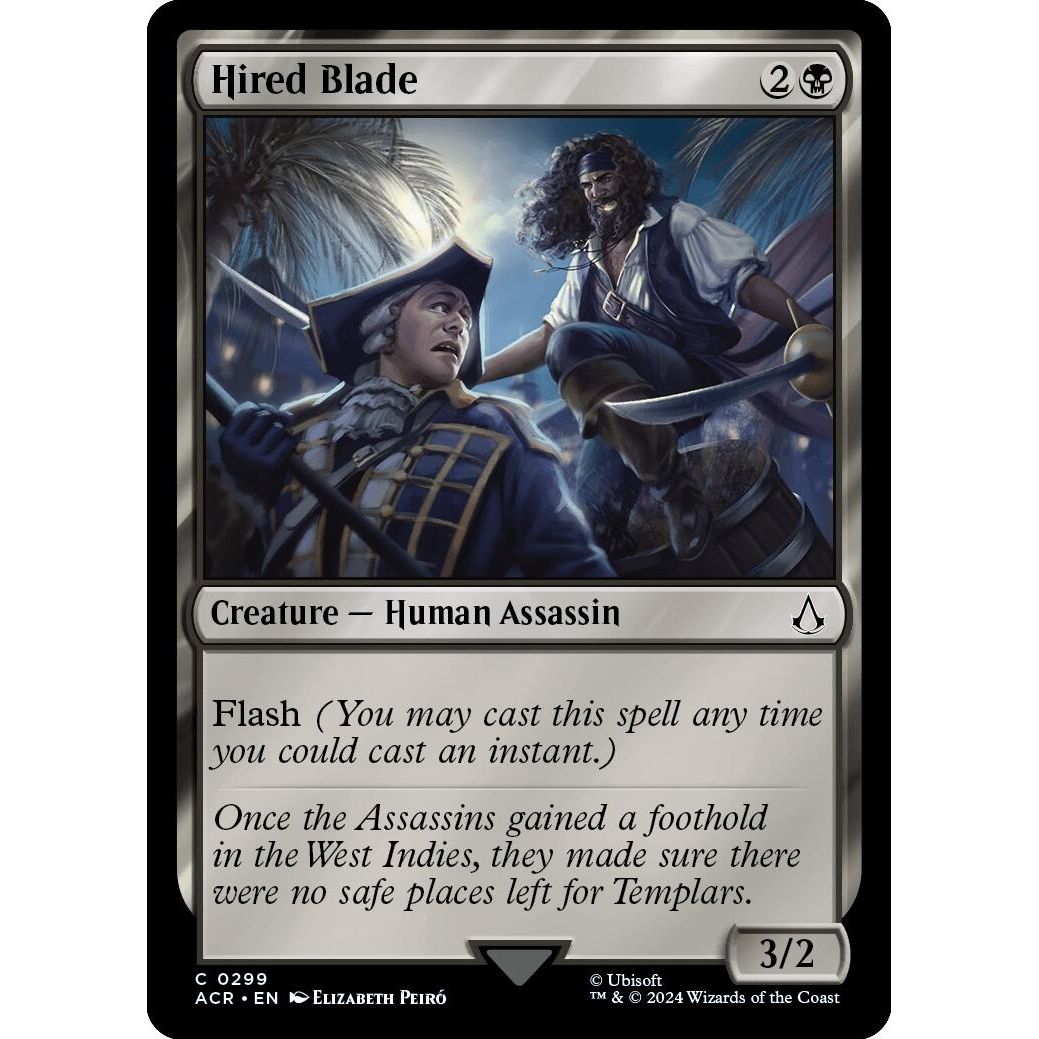 Image for Hired Blade (299) (ACR) - Magic: The Gathering