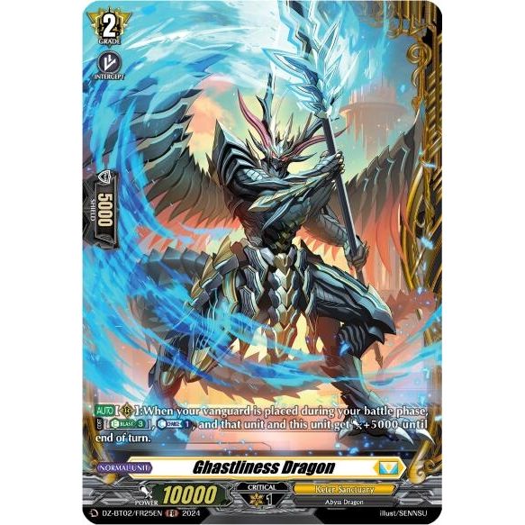 Image for Ghastliness Dragon (FR) (DZ-BT02/FR25EN) (DZ-BT02) - Cardfight Vanguard