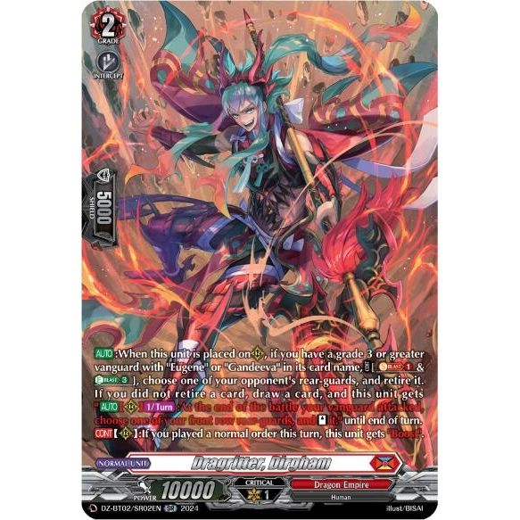 Image for Dragritter, Dirgham (SR) (DZ-BT02/SR02EN) (DZ-BT02) - Cardfight Vanguard