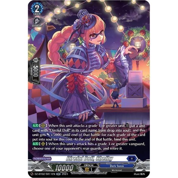 Image for Direful Doll, Shelby (SR) (DZ-BT02/SR11EN) (DZ-BT02) - Cardfight Vanguard